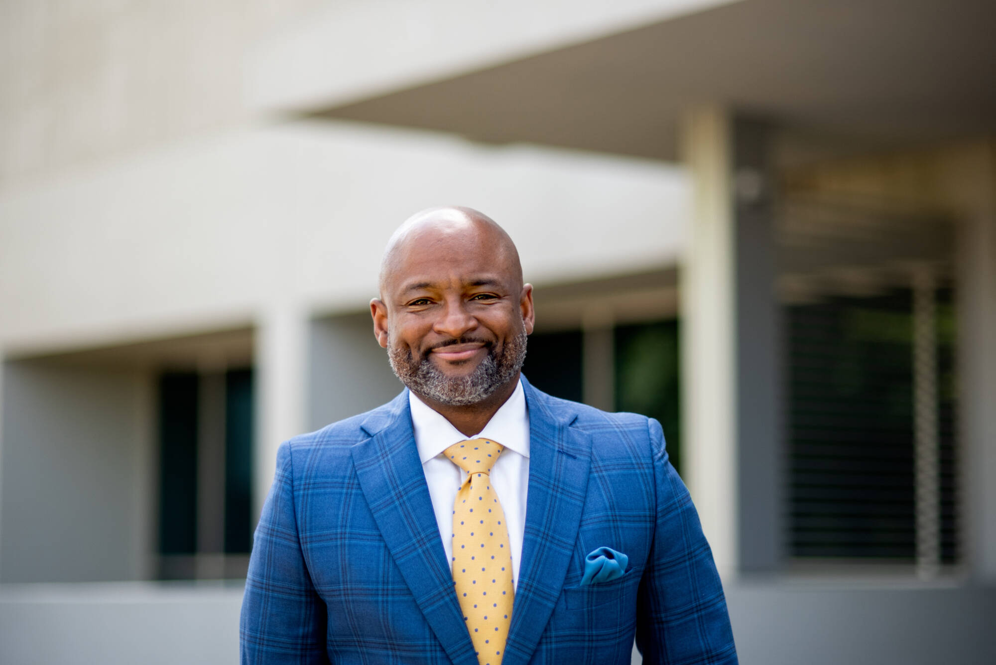 B. Donta Truss is Grand Valley State University’s new vice president for Enrollment Development.